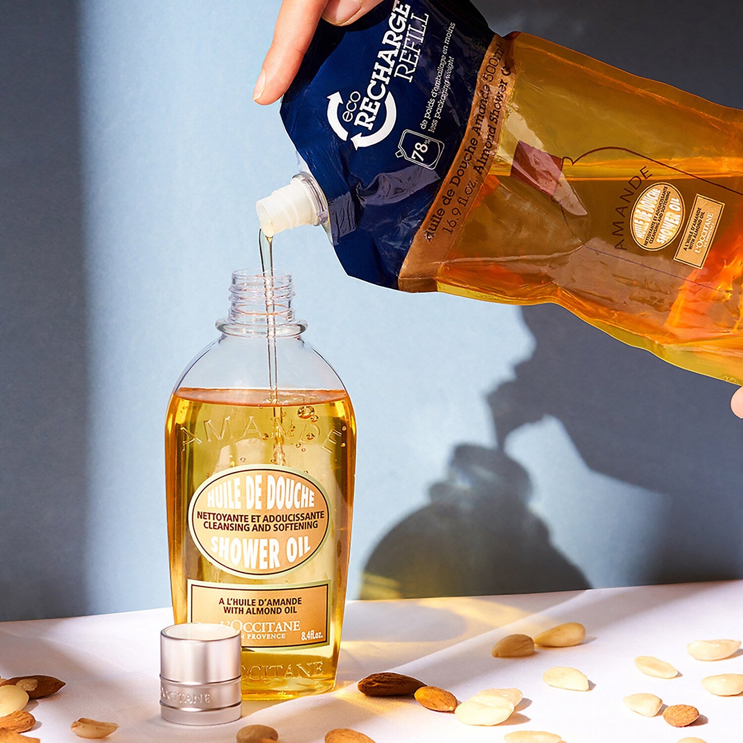 Cleansing And Softening Shower Oil With Almond Oil - Image 10