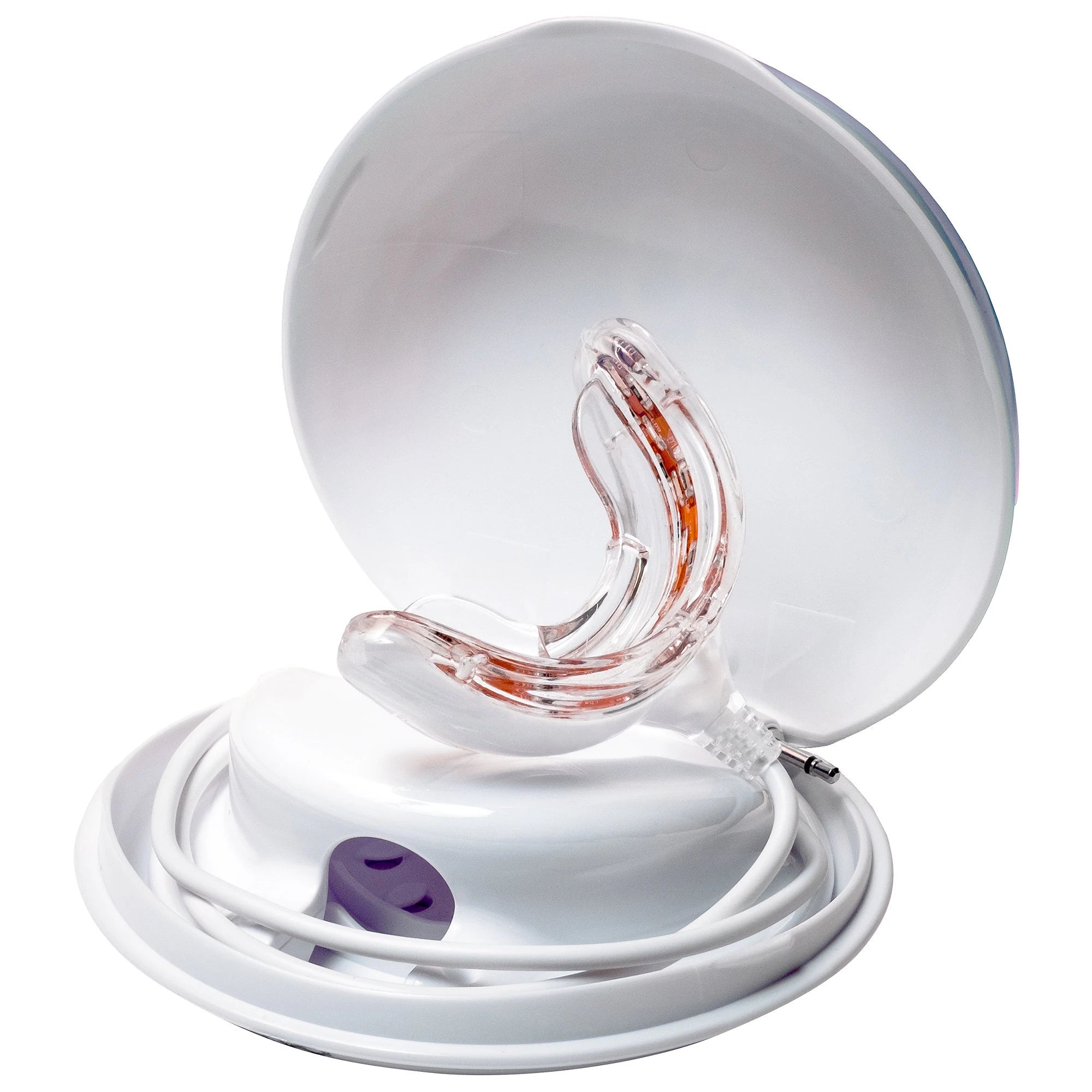 Extra GLO Teeth Whitening Device Mouthpiece and Case - Image 1