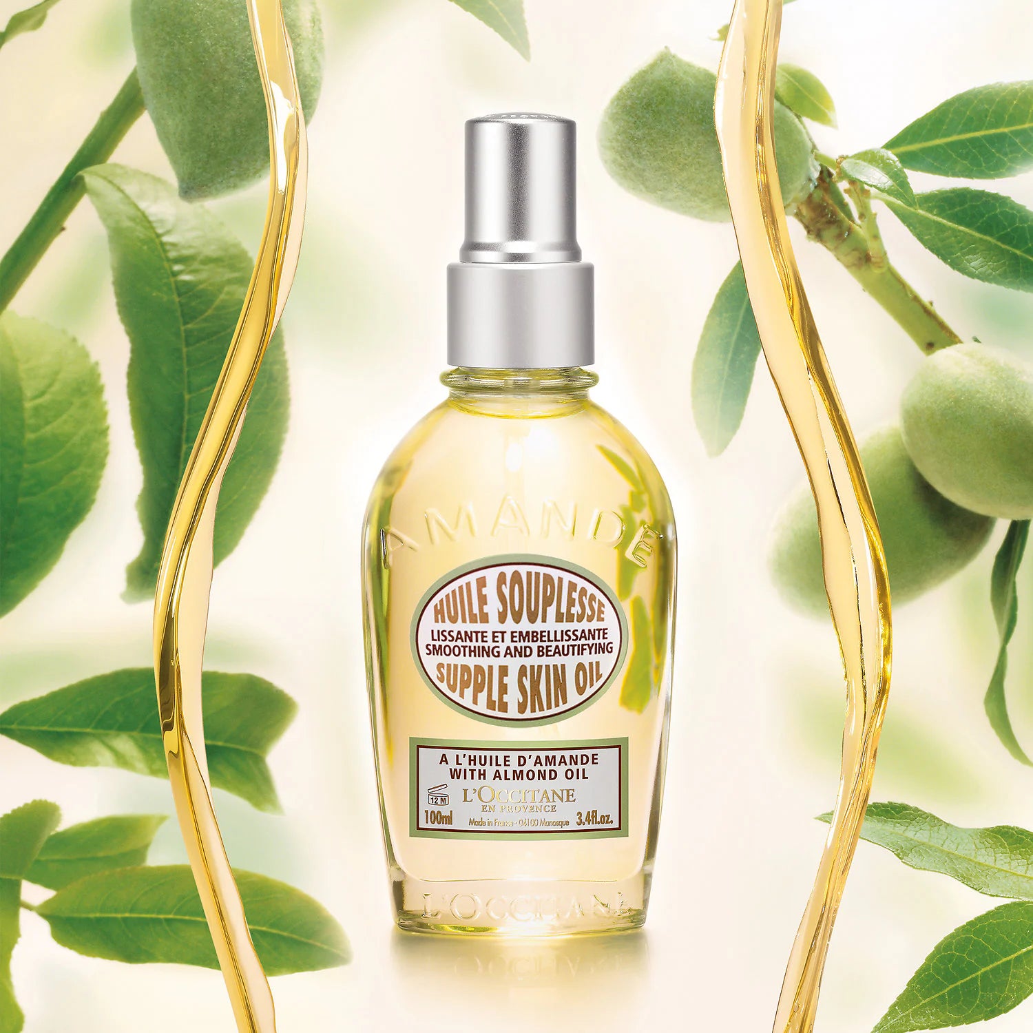 Almond Smoothing and Beautifying Supple Skin Oil - Image 2